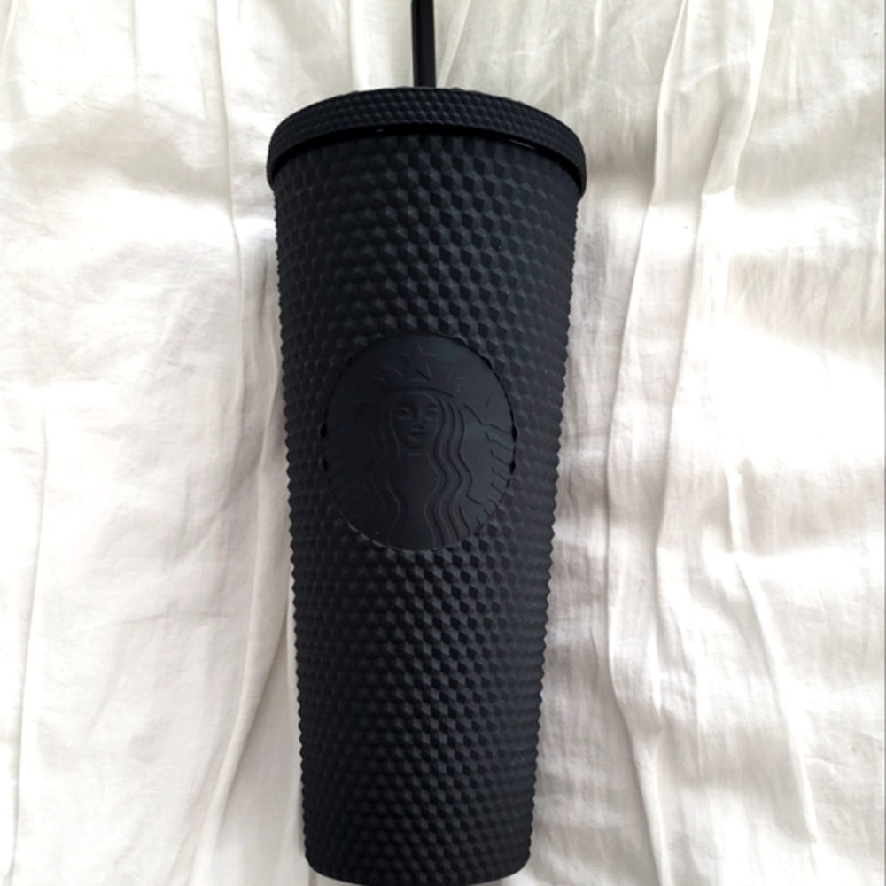 Starbucks Black Matte Studded Venti Tumbler, 24 oz